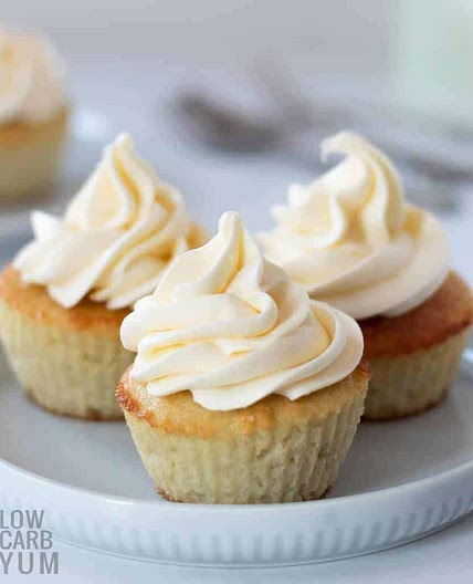 Low Carb Coconut Flour Keto Cupcakes