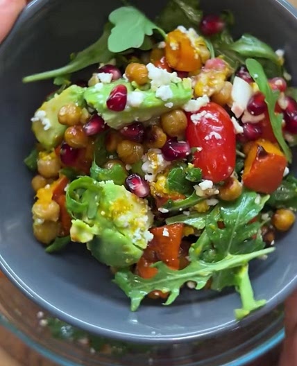 Salade Potimarron Pois Chiches