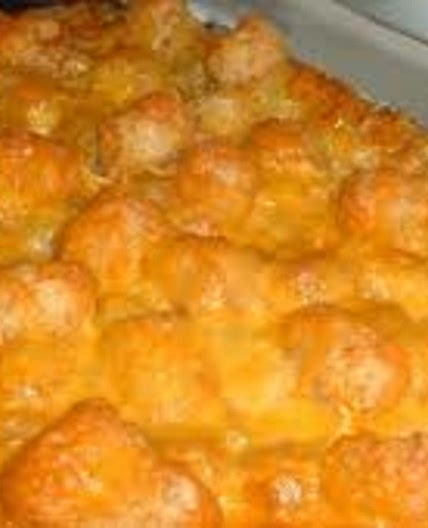 Mushroom Cheeseburger Casserole