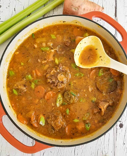 Oxtail Soup in Slow Cooker