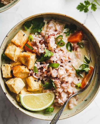 Lemongrass and Ginger Thai Coconut Soup
