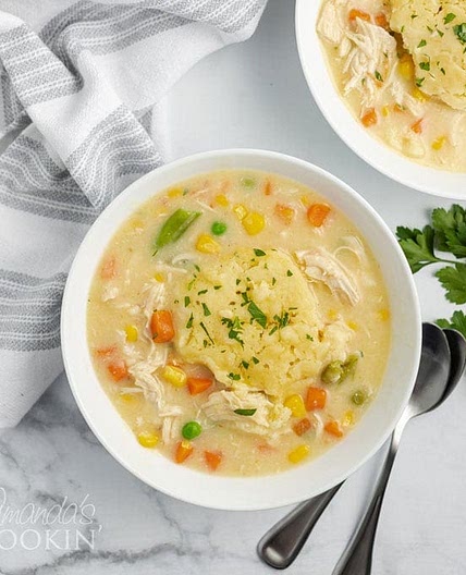 Crockpot Chicken & Dumplings