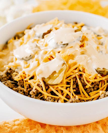 Keto Cheeseburger Salad