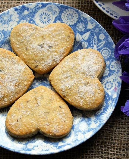 Lavender Biscuits