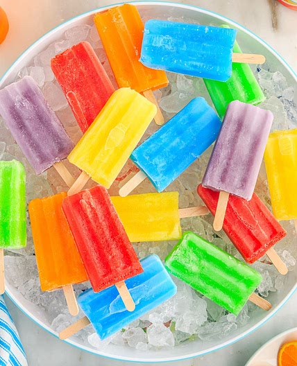 Jello Popsicles