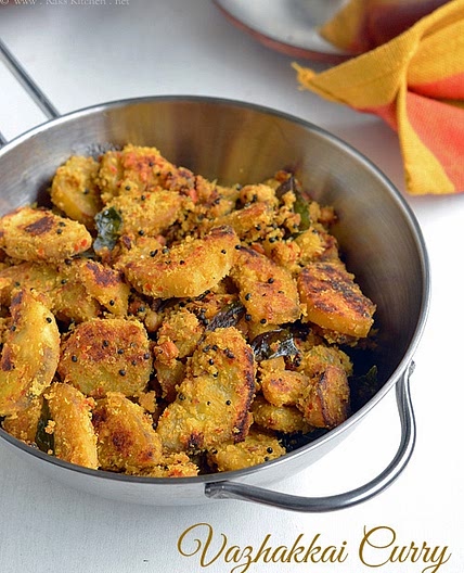 Vazhakkai curry recipe