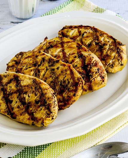 Grilled Tarragon Mustard Chicken
