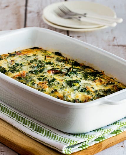 Kale, Bacon, and Cheese Breakfast Casserole