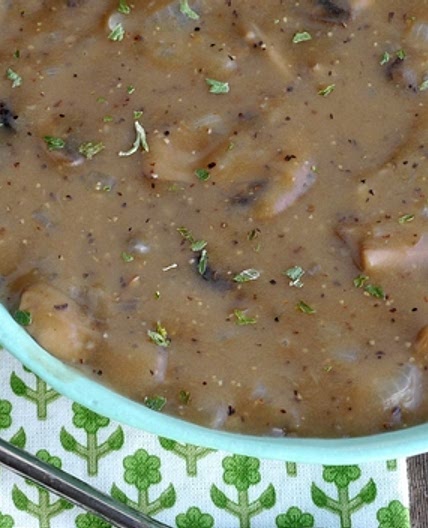 Super Easy Mushroom Gravy