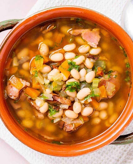 Navy Bean and Ham Soup
