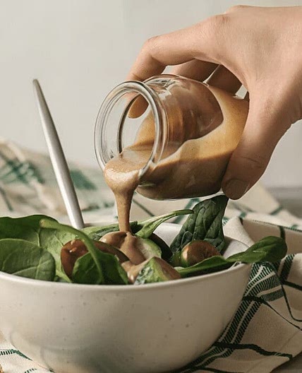 Low Calorie Lemon Tahini Dressing
