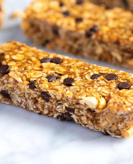 Easy Peanut Butter Granola Bars