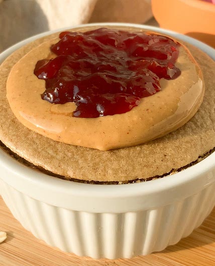 Peanut Butter Oatmeal Bake (Filled with Jelly)