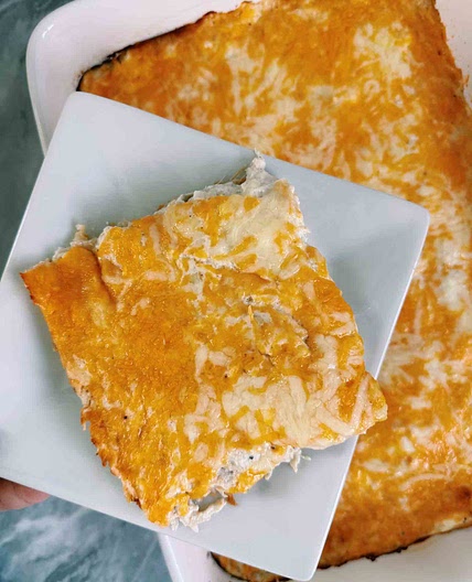 Cheesy Chicken Crescent Roll Casserole