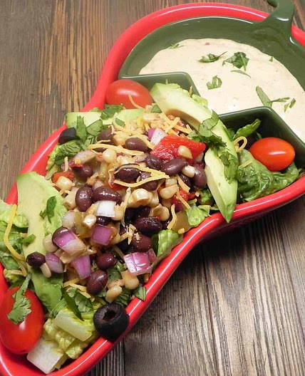 Southwest Layered Salad