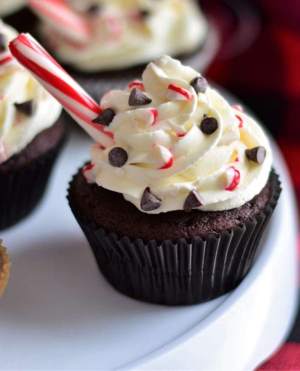 Peppermint Mocha Cupcakes