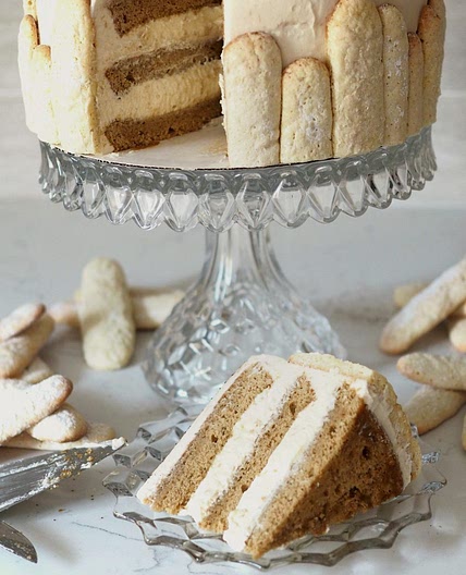 Tiramisu Layer Cake