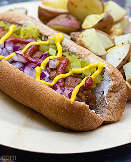 Homemade Veggie Dogs