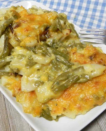 Green Bean and Potato Casserole