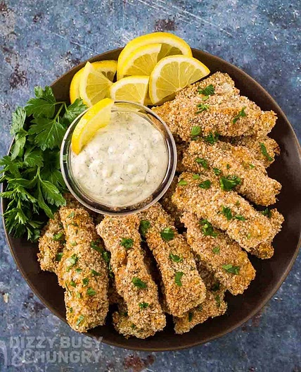 Crispy Air Fryer Fish Sticks