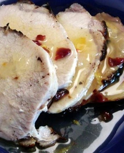 Pork Tenderloin with Chipotle-Marmalade Sauce