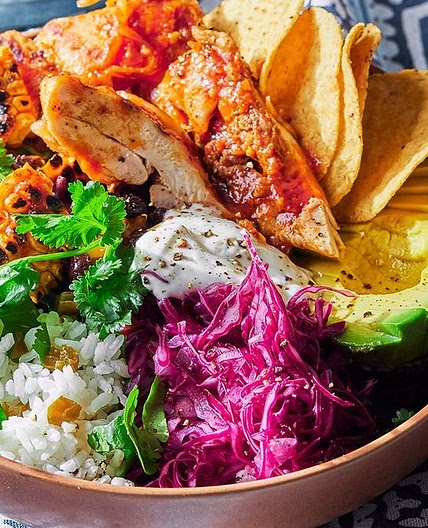 Chicken burrito bowl