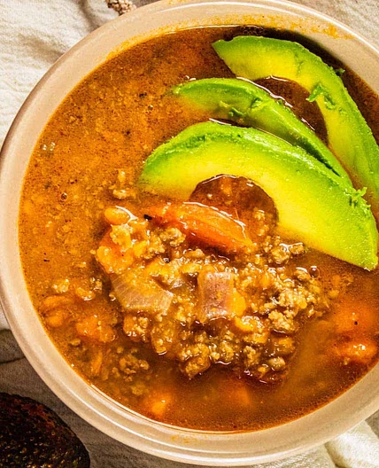 Sweet Potato Turkey Chili