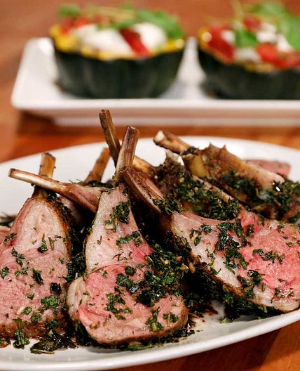 Roasted Rack of Lamb