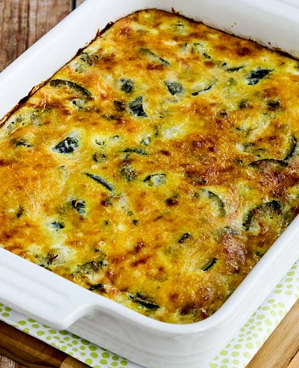 Zucchini Strata (with Basil and Cheese)