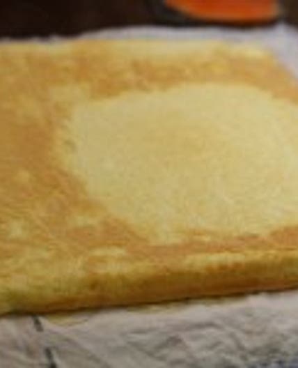 Planca, rollo o bizcocho para Brazo de Gitano Dulce o Salado