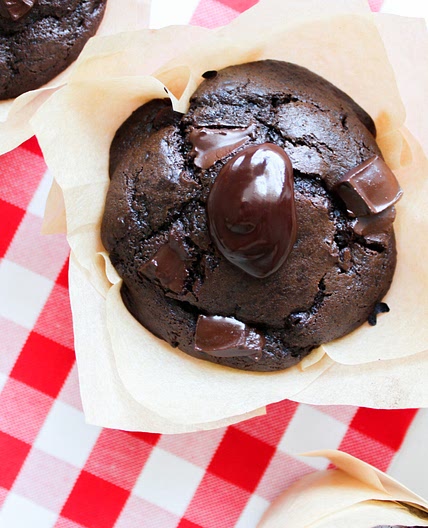 Olympic Village Double Chocolate Muffins