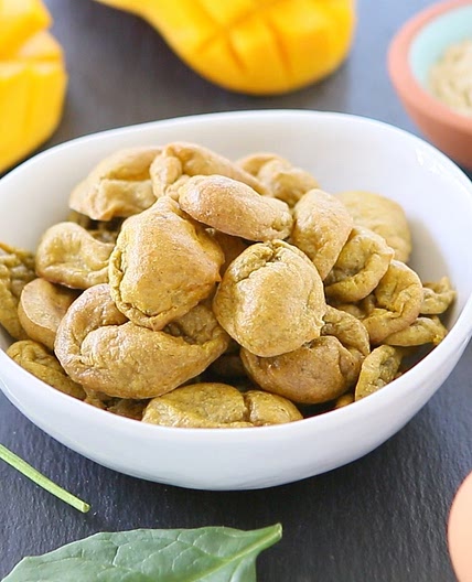 Mango Spinach Baby Puffs Recipe +6M