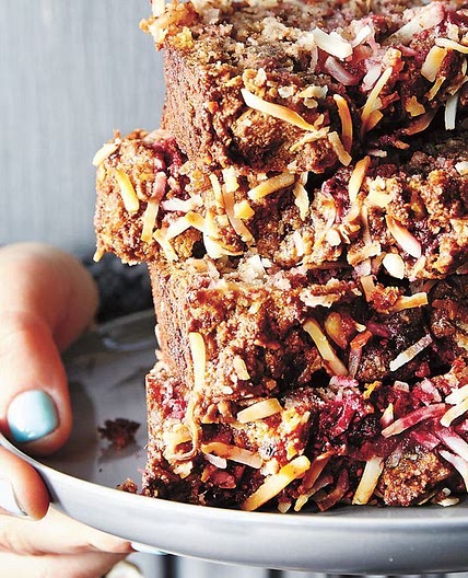 Lola Berry's Paleo and Raspberry Loaf