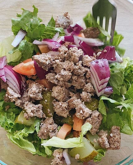 Burger Bowl with Special Sauce