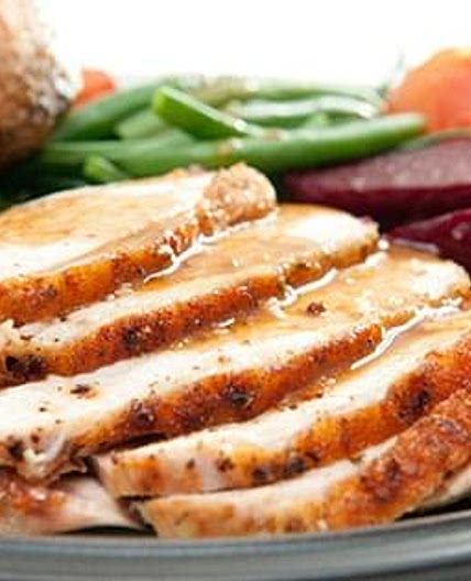 Maple-Glazed Roast Turkey