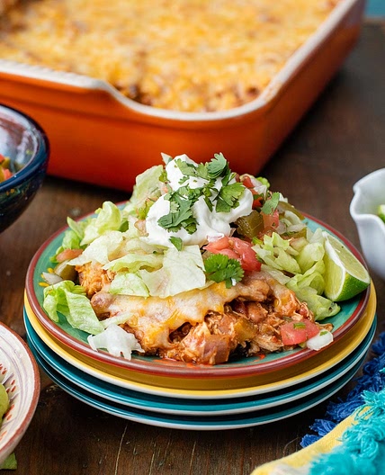 Easy Mexican Chicken Casserole
