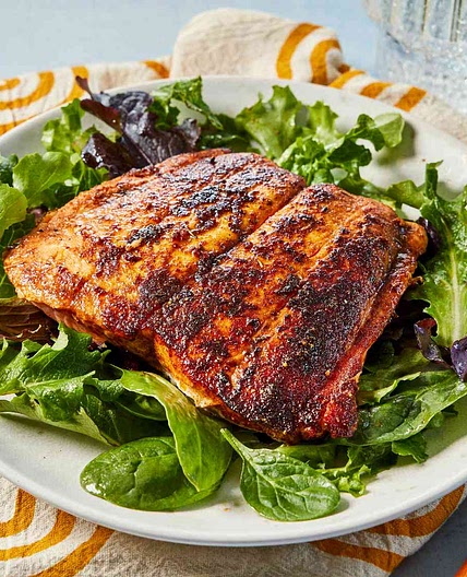Blackened Salmon Fillets