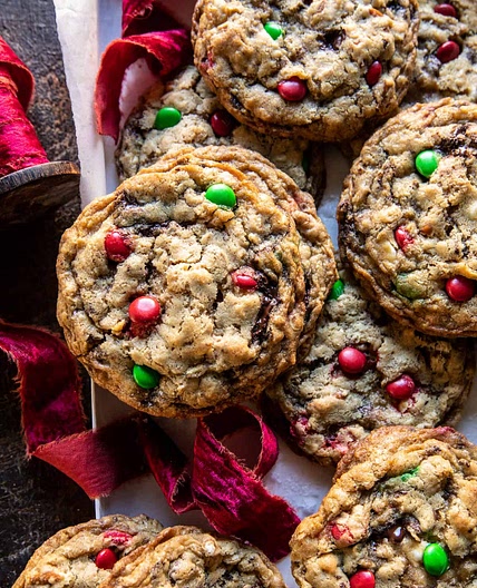Christmas Monster Cookies