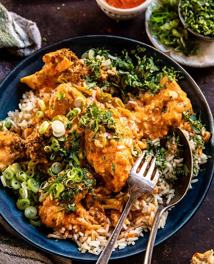 Crockpot Buffalo Chicken and Broccoli