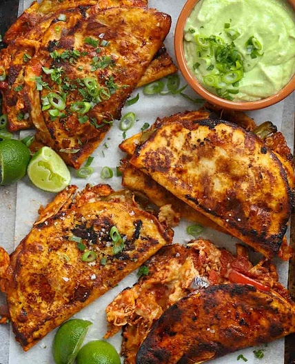 Pulled Chicken Tacos {Slow Cooker Recipe}