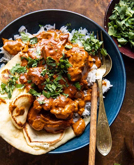 30 Minute Spicy Coconut Butter Chicken