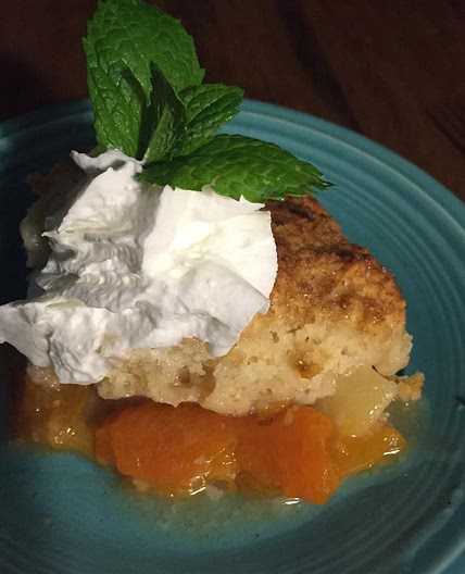Fresh Apricot Cobbler