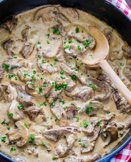 Beef Stroganoff Recipe