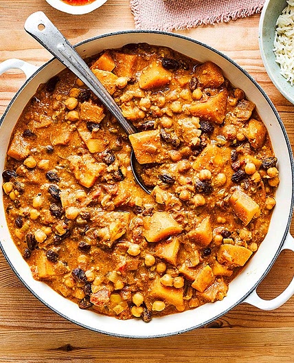 Coconut cashew & butternut squash curry
