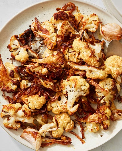 Parmesan-Roasted Cauliflower