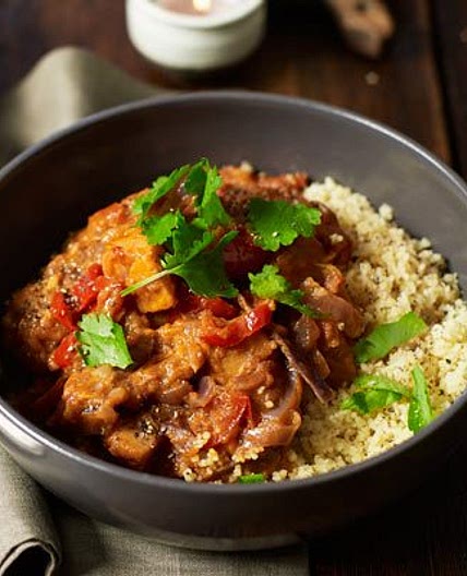 Sweet potato & coconut curry