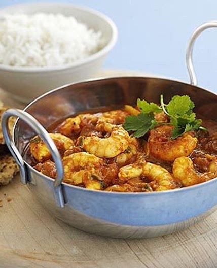 Prawn curry in a hurry