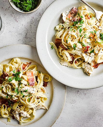 Chicken & bacon pasta