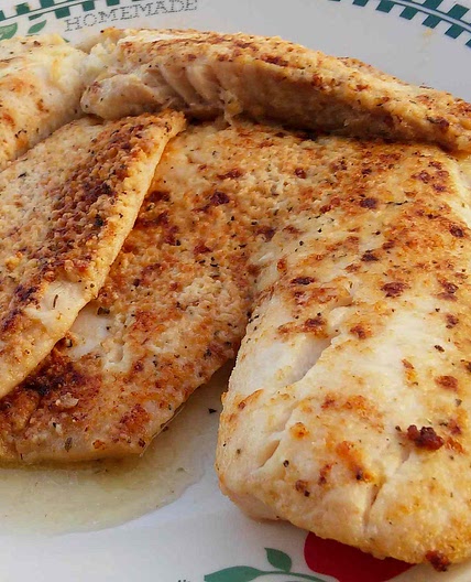 Broiled Tilapia Parmesan