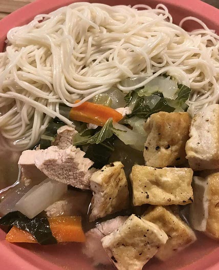 Chicken and Bok Choy Soup